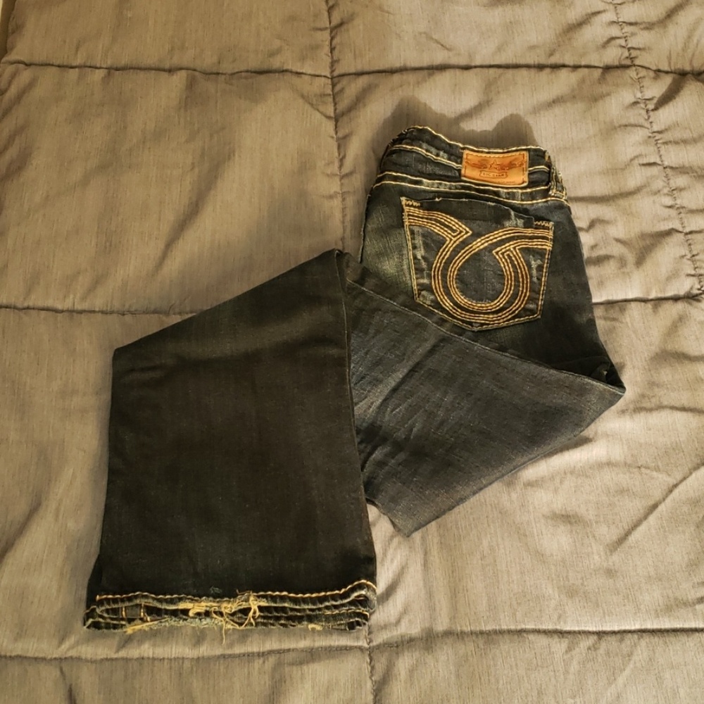 Big Star Liv Boot distressed size 29L jeans.
